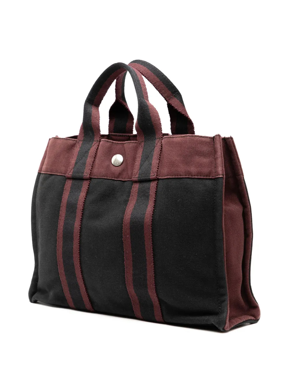 Pre-OwnedHermre-Owned20th Century Bicolor Canvas Fourre Tout PM tote bag