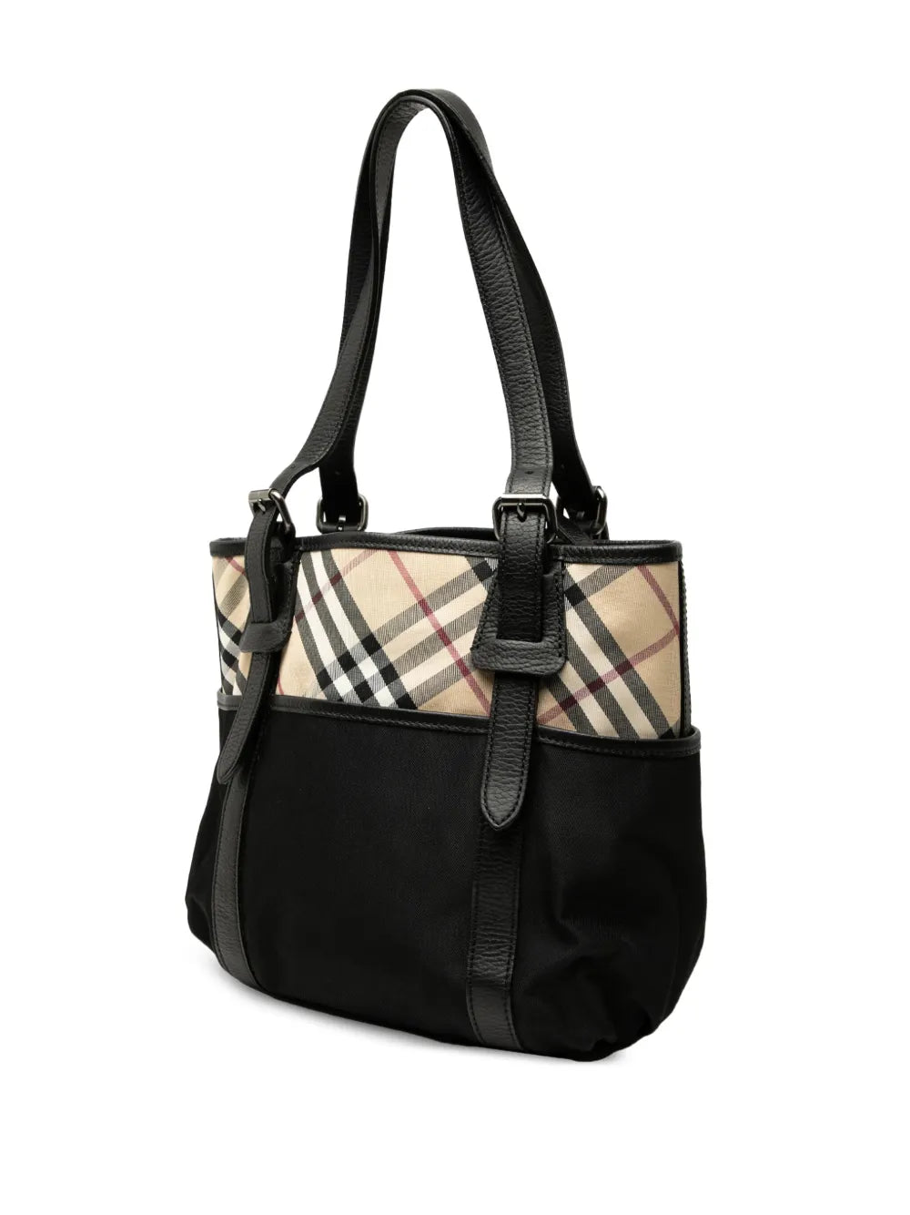Pre-OwnedBurberry Pre-Owned2000-2017 Nova Check Nylon tote bag