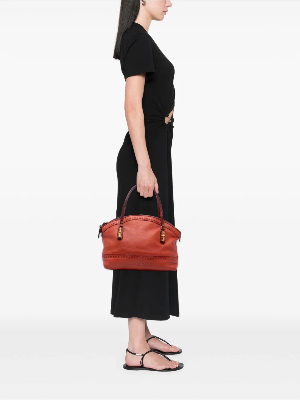 Pre-OwnedGucci Pre-Owned2016-2025 Leather Laidback Crafty handbag