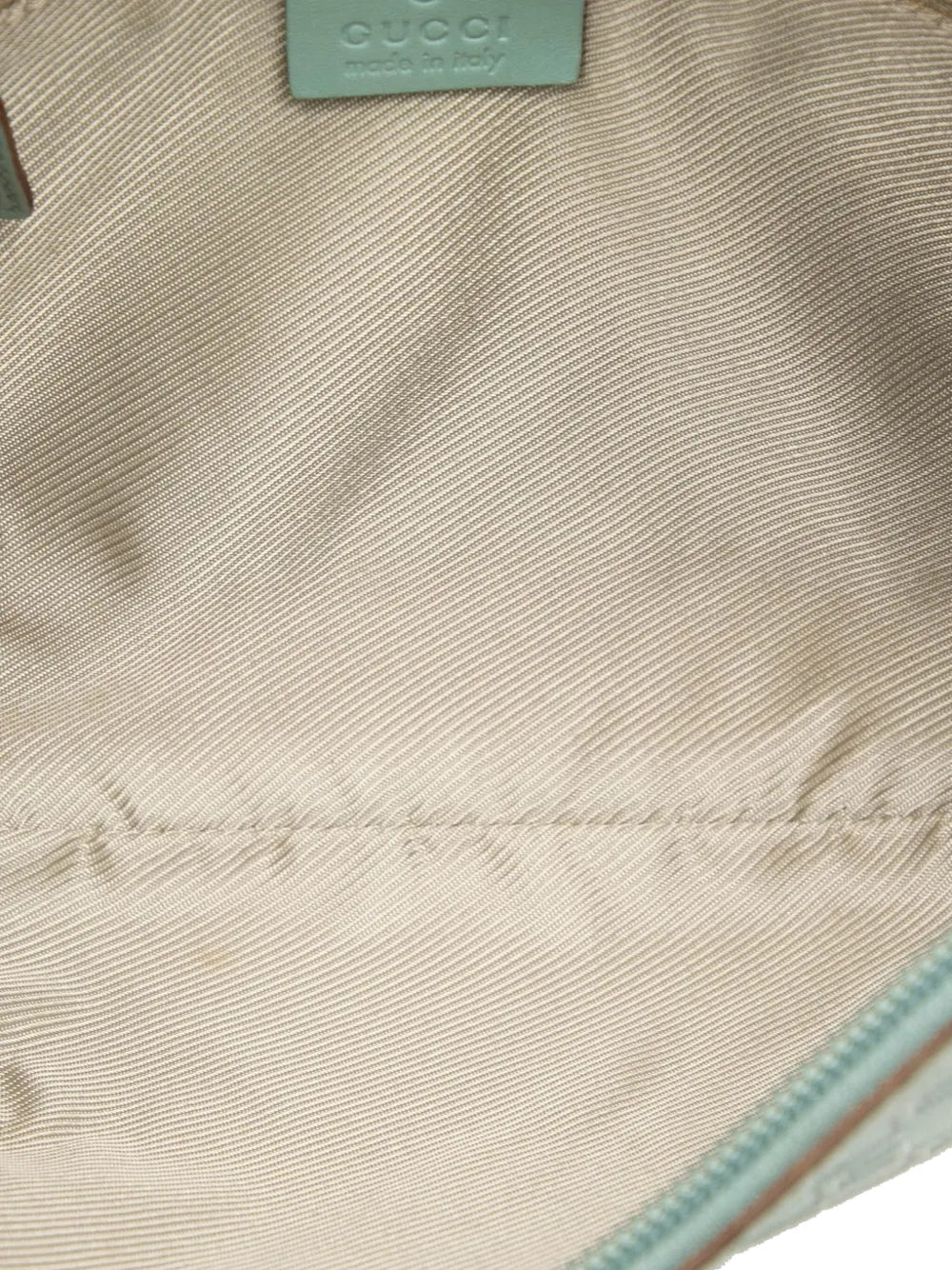 Pre-OwnedGucci Pre-Owned2000-2015 G Square Suede hobo bag