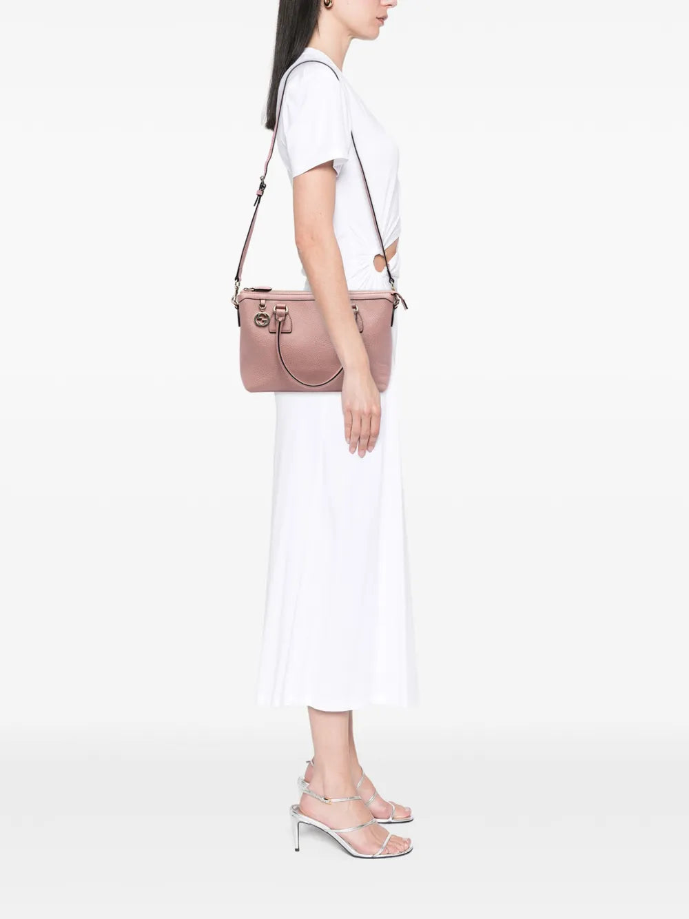 Pre-OwnedGucci Pre-Owned2016-2025 Dollar Calfskin GG Charm satchel