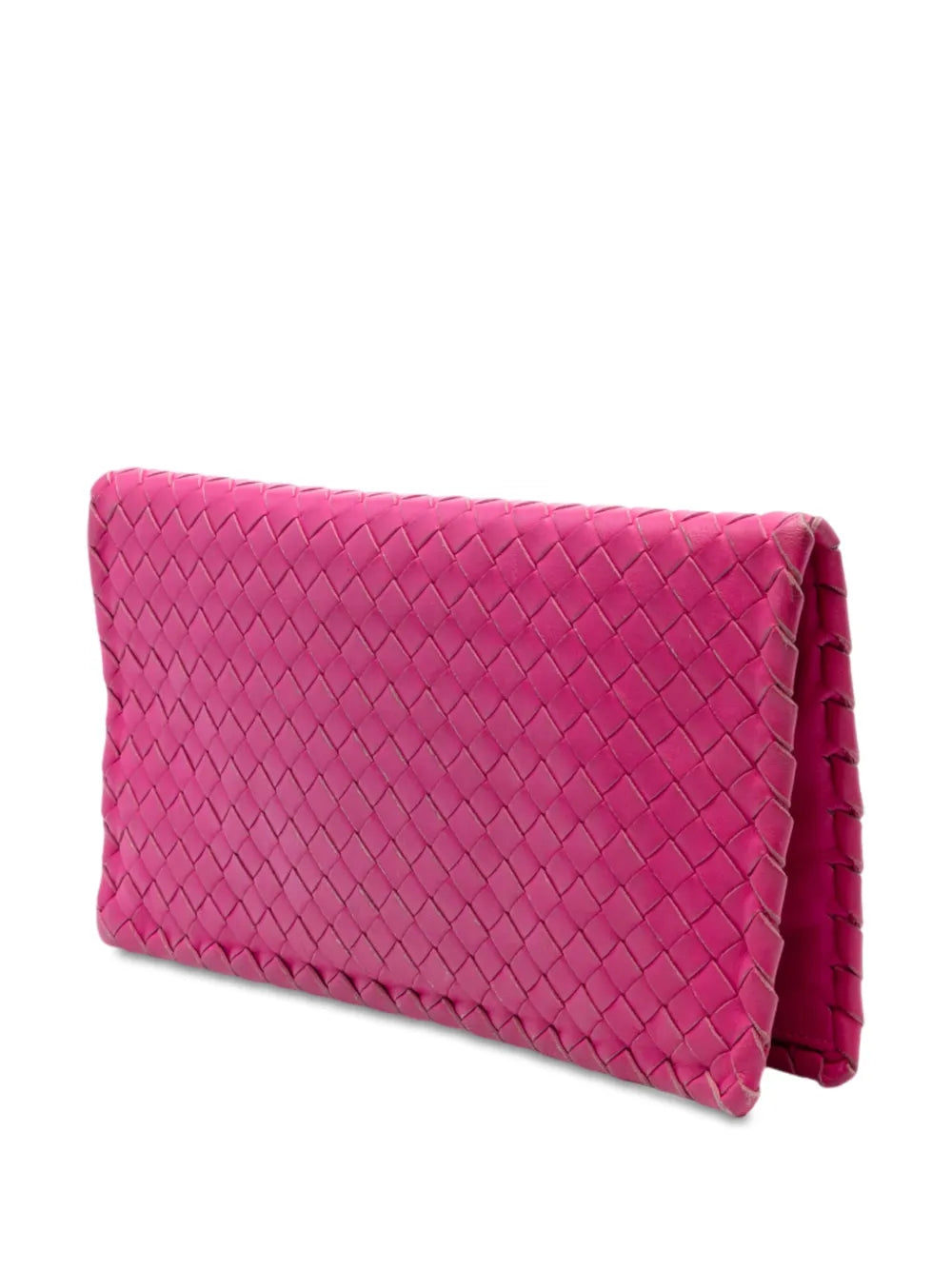 Pre-OwnedBottega Veneta Pre-Owned2012-2025 Nappa Intrecciato Turn Lock clutch bag