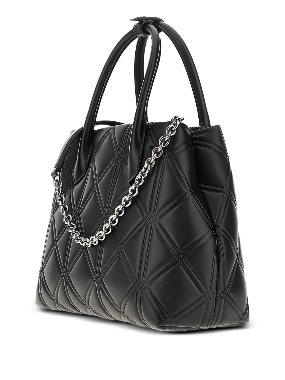 Emporio Armanichain-detail tote bag