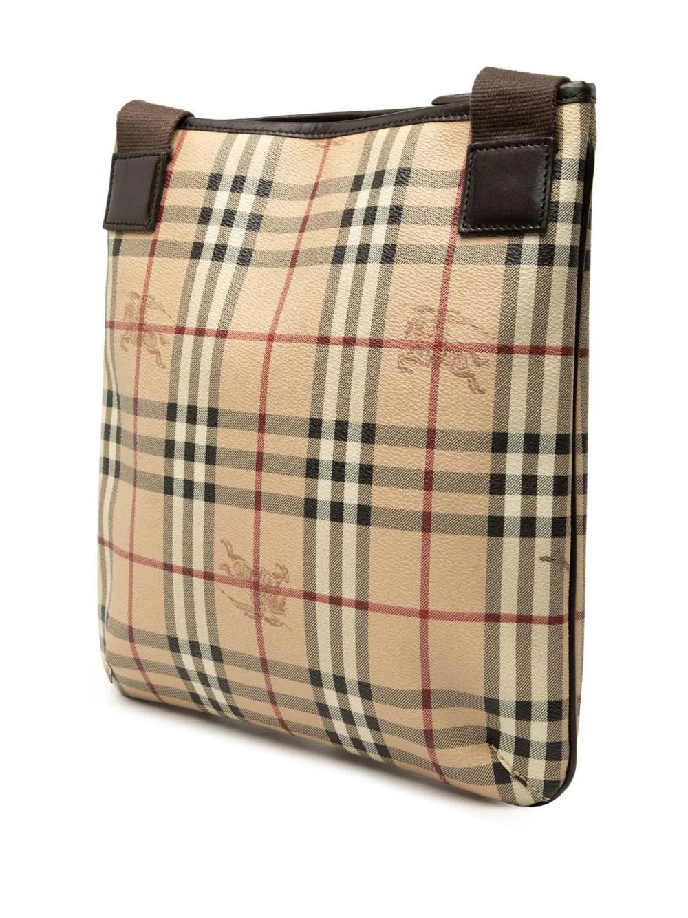 Pre-OwnedBurberry Pre-Owned2007-2011 Haymarket Check Coated Canvas crossbody bag