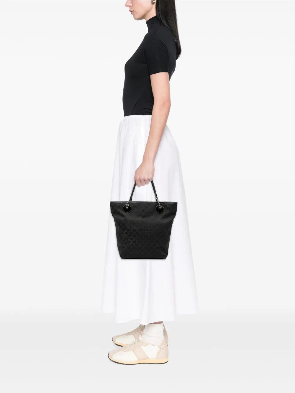 Pre-OwnedGucci Pre-Owned2000-2015 GG Canvas Eclipse tote bag