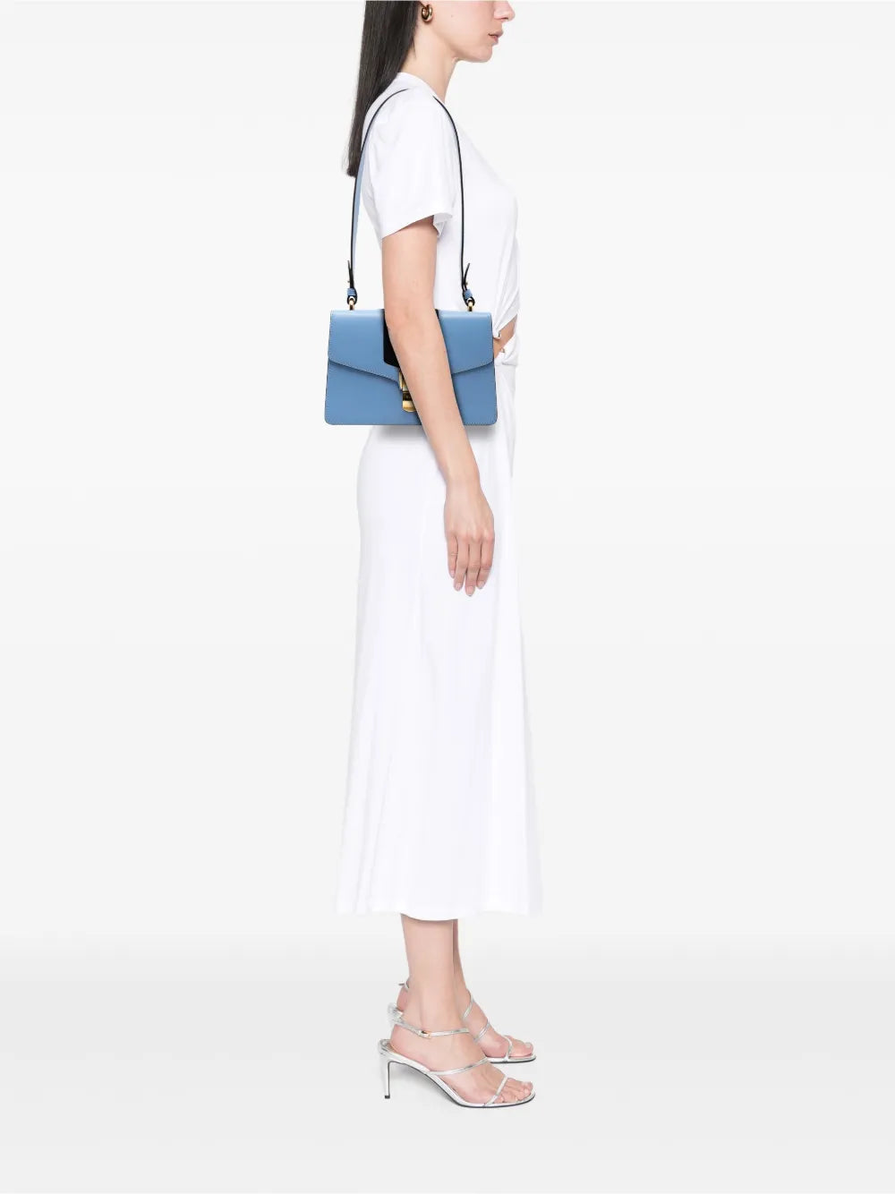 Pre-OwnedGucci Pre-Owned2000-2015 Small Leather Sylvie Web satchel