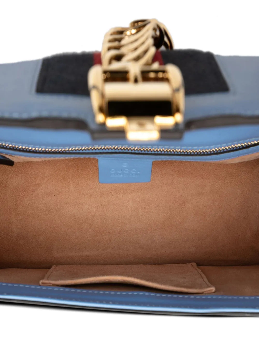 Pre-OwnedGucci Pre-Owned2000-2015 Small Leather Sylvie Web satchel