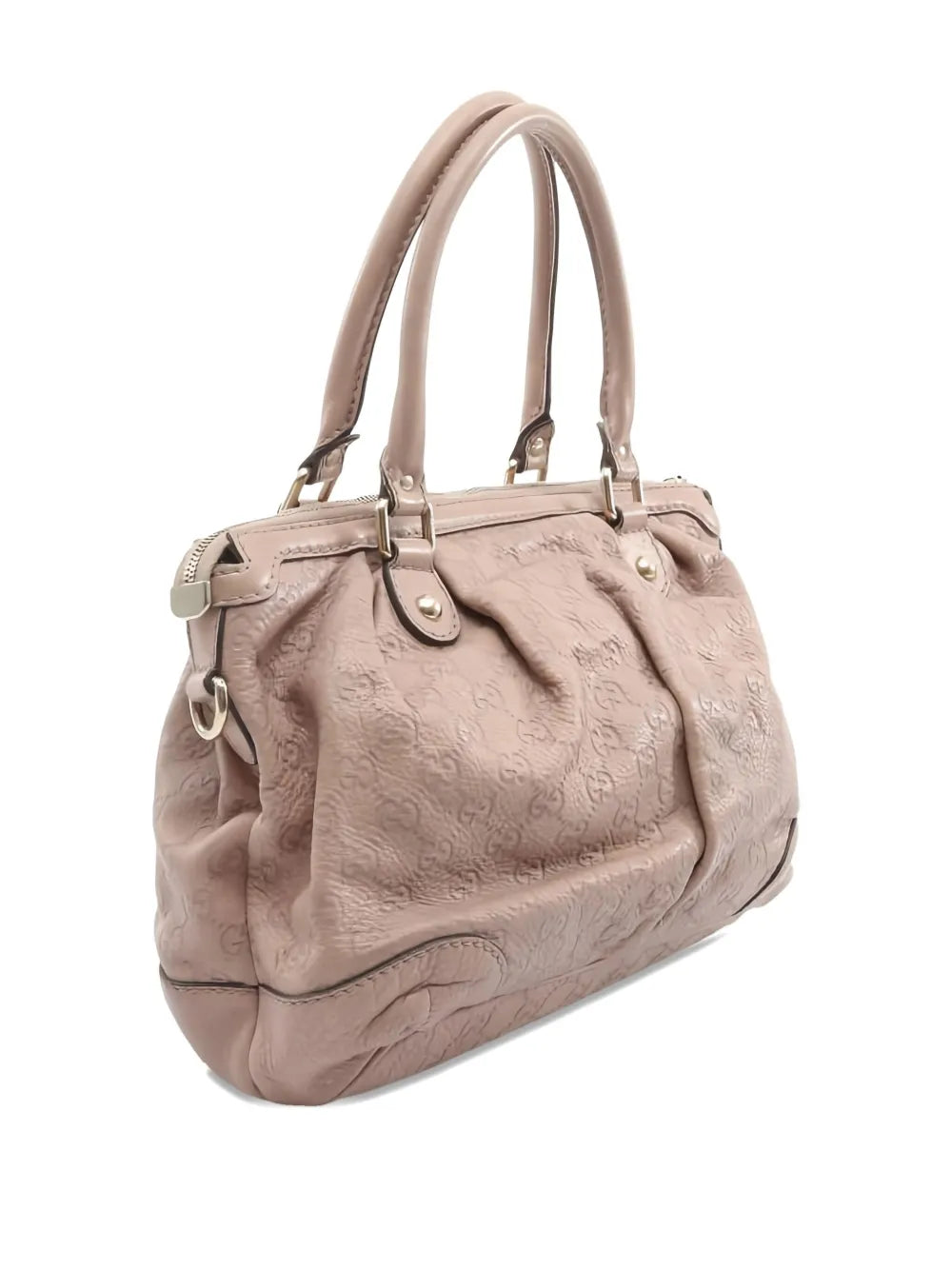 Pre-OwnedGucci Pre-Owned2000 embossed sukey leather handbag