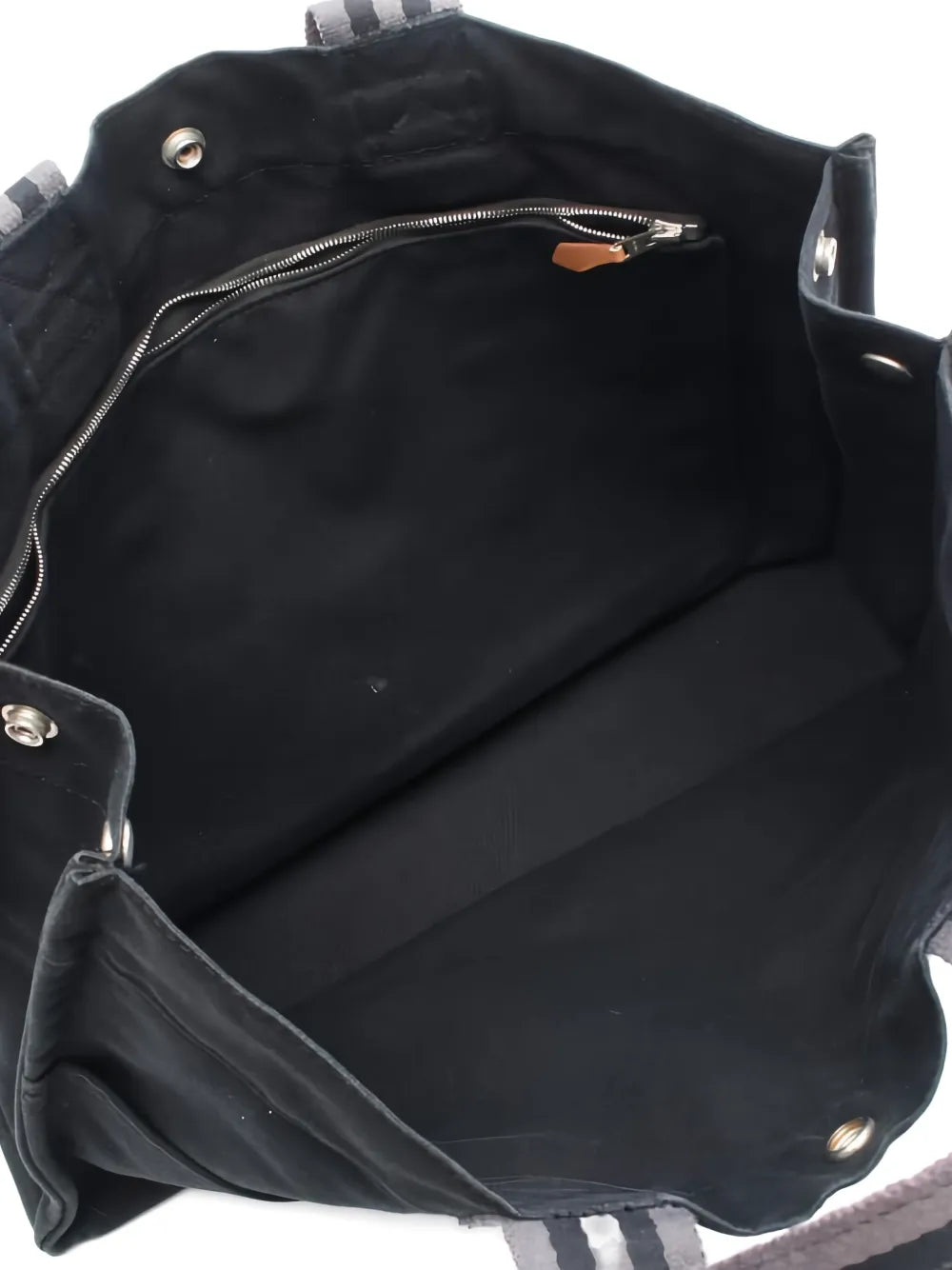 Pre-OwnedHermre-Owned2000s striped-handle tote bag