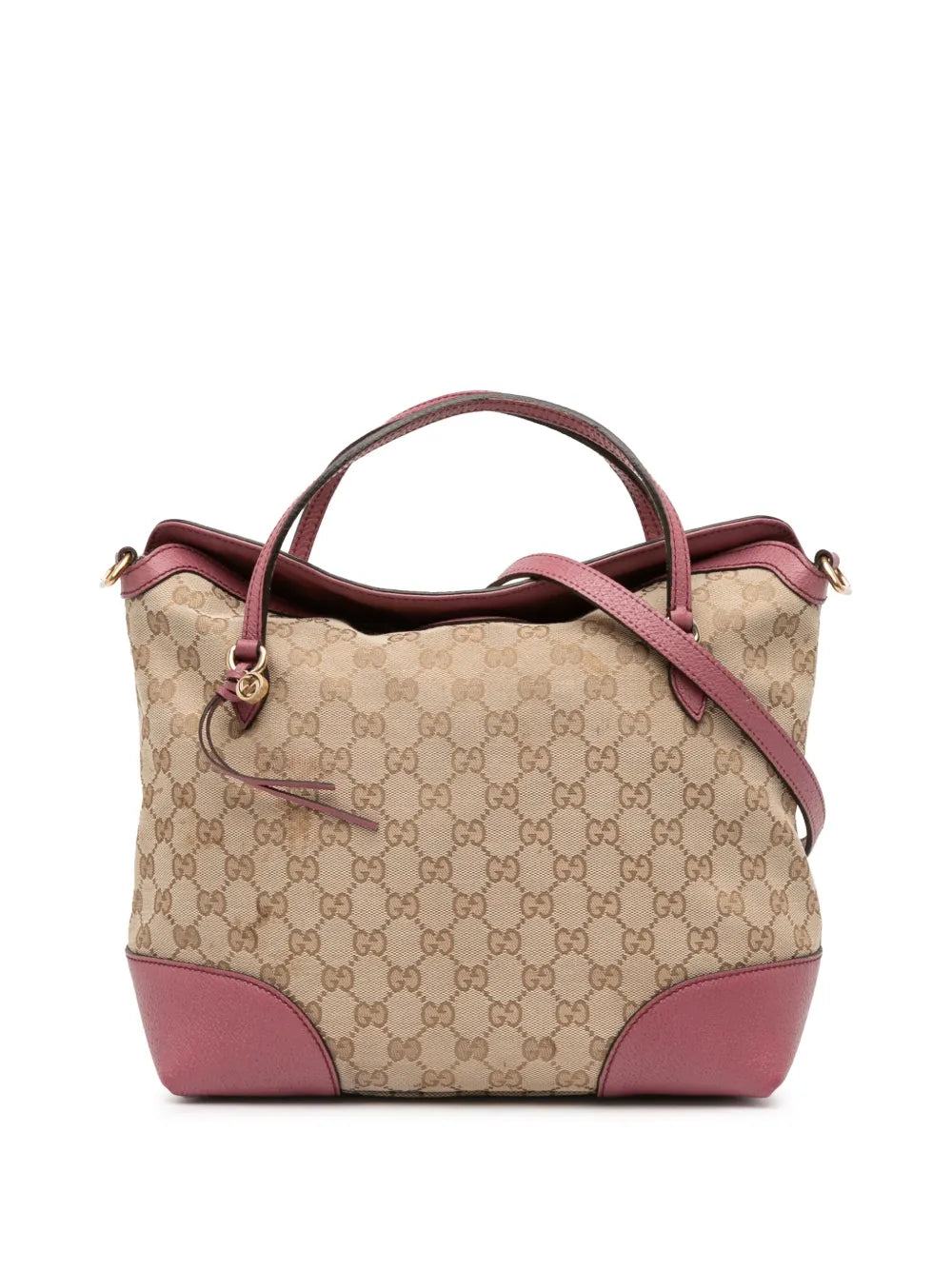 Pre-OwnedGucci Pre-Owned2016-2025 Medium GG Canvas Bree satchel