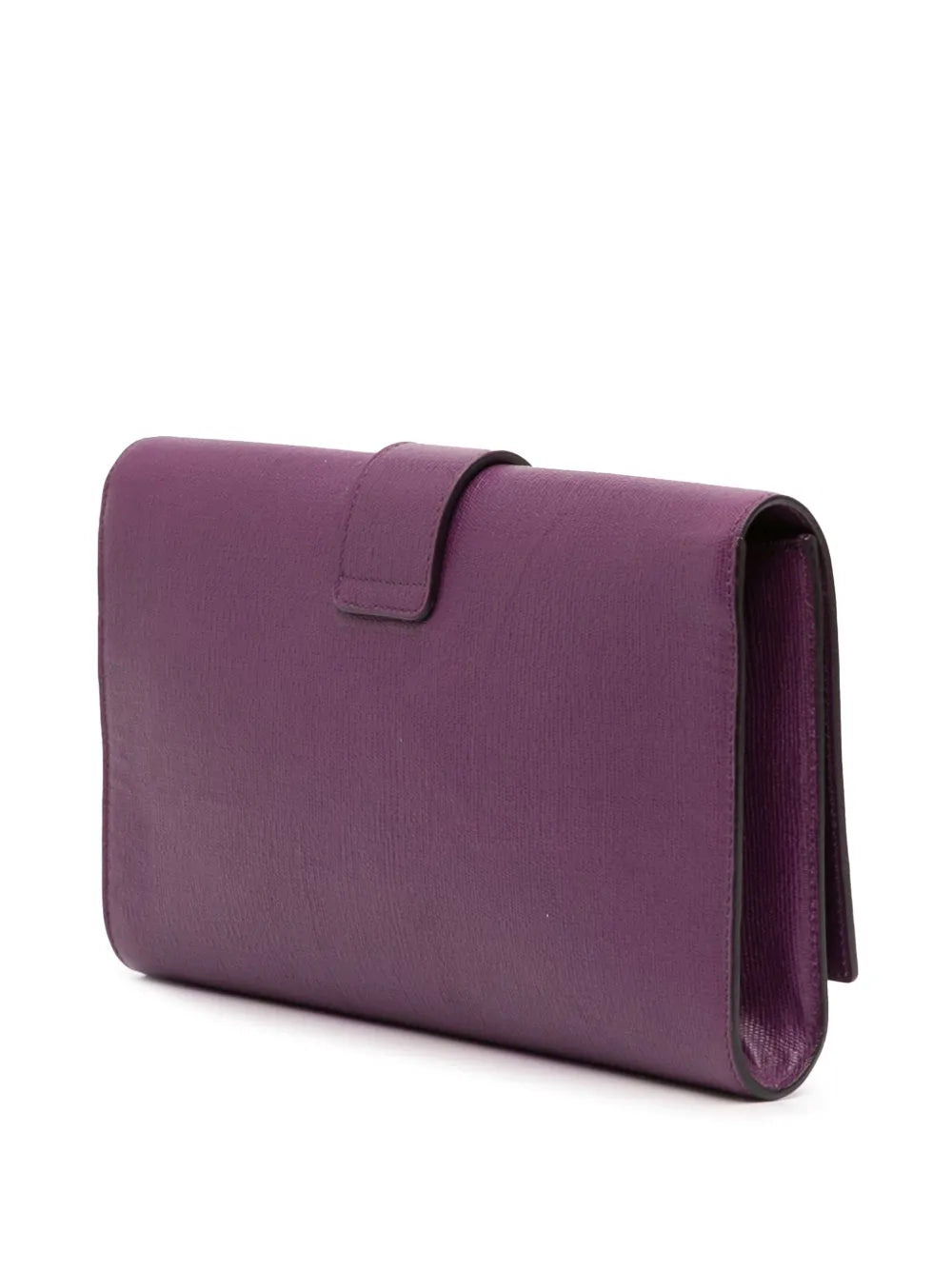 Pre-OwnedSaint Laurent Pre-Owned2000-2012 Textured Leather Chyc Ligne clutch bag