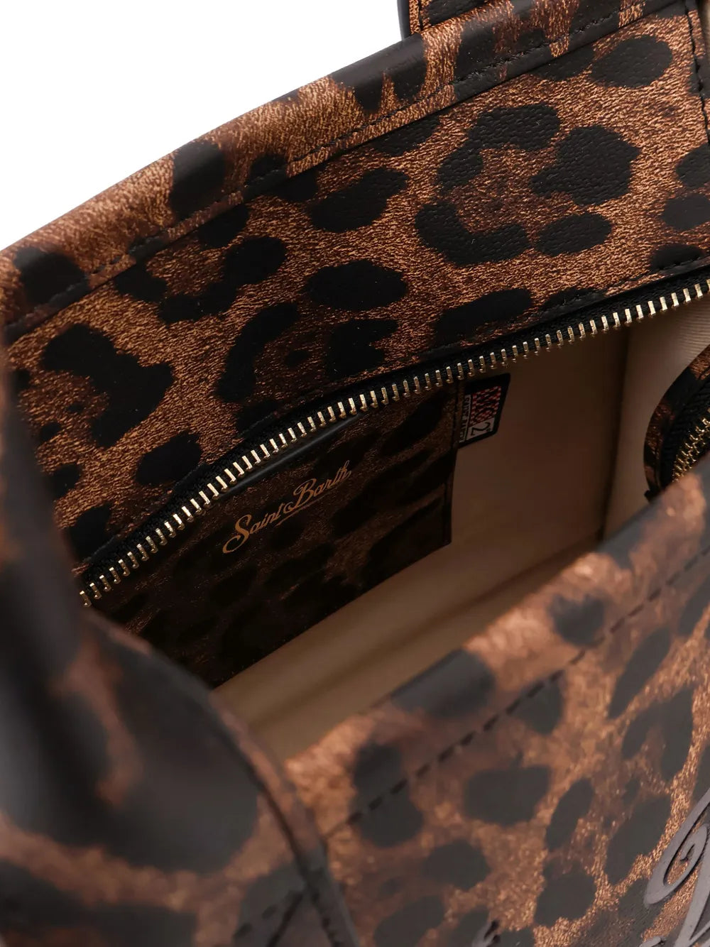 MC2 Saint Barthleopard-print shoulder bag