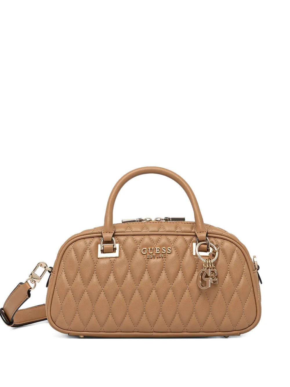 GUESS USAValla quilted charm tote bag