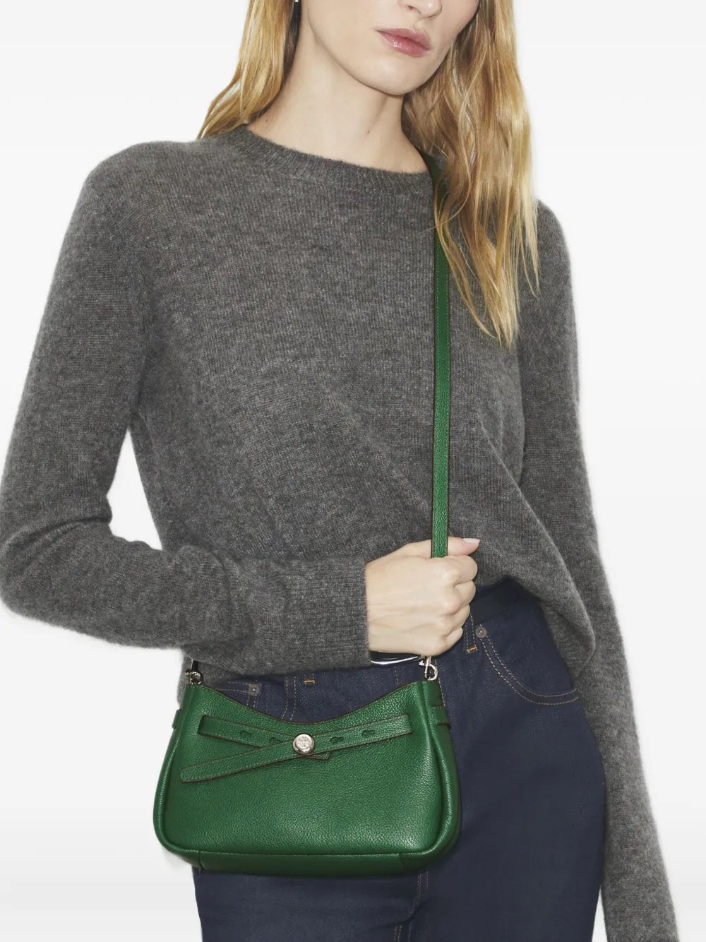 New SeasonTory BurchRomy zip-up cross body bag