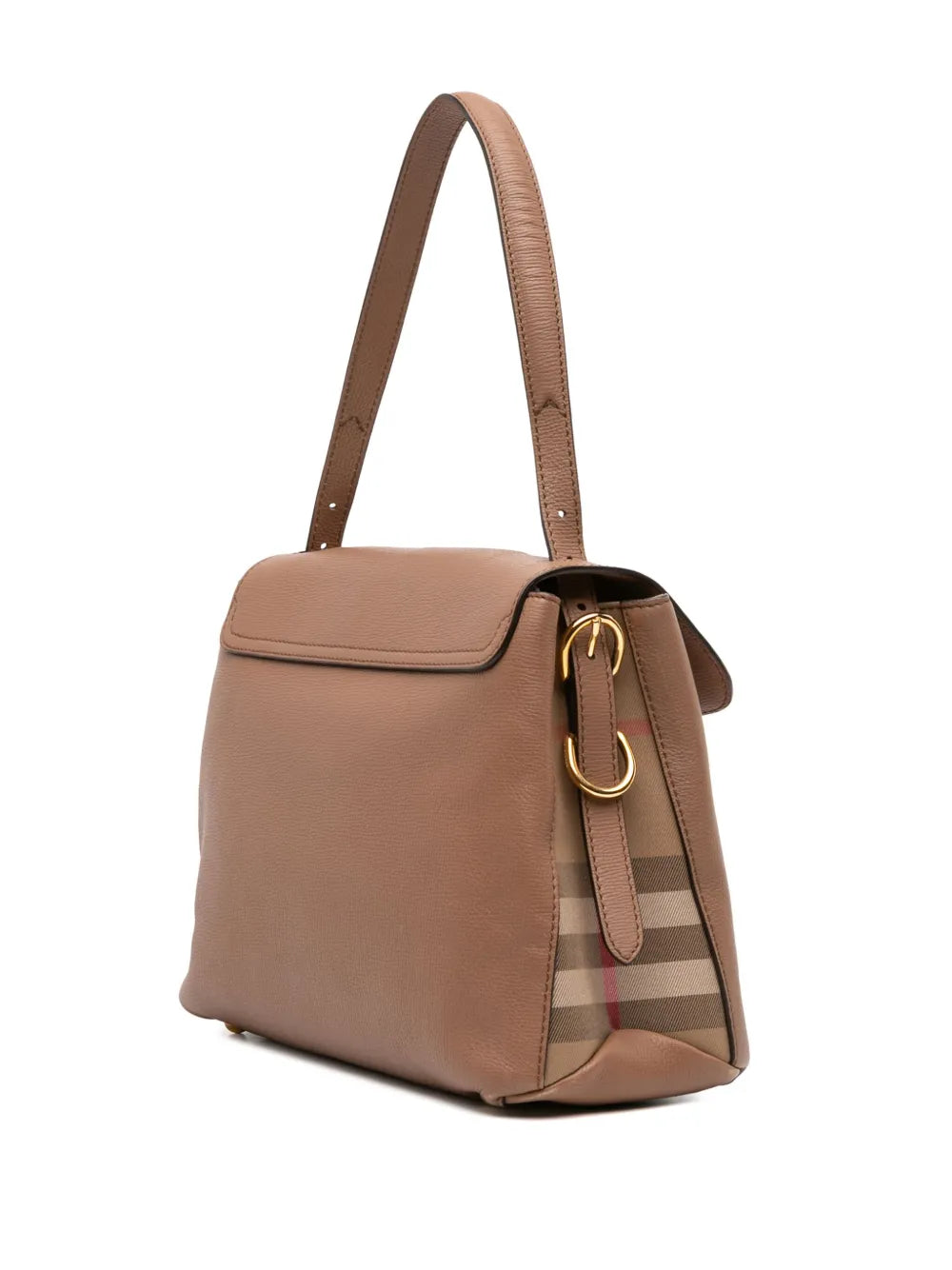 Pre-OwnedBurberry Pre-Owned2000-2017 Medium Calfskin and House Check Camberley satchel