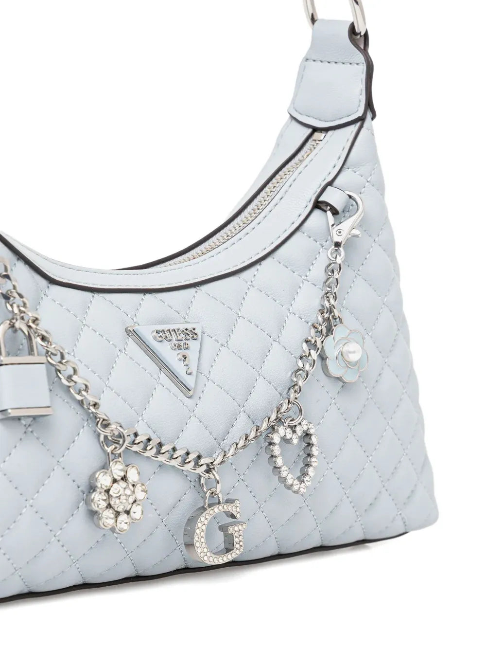 GUESS USAlogo-plaque leather shoulder bag