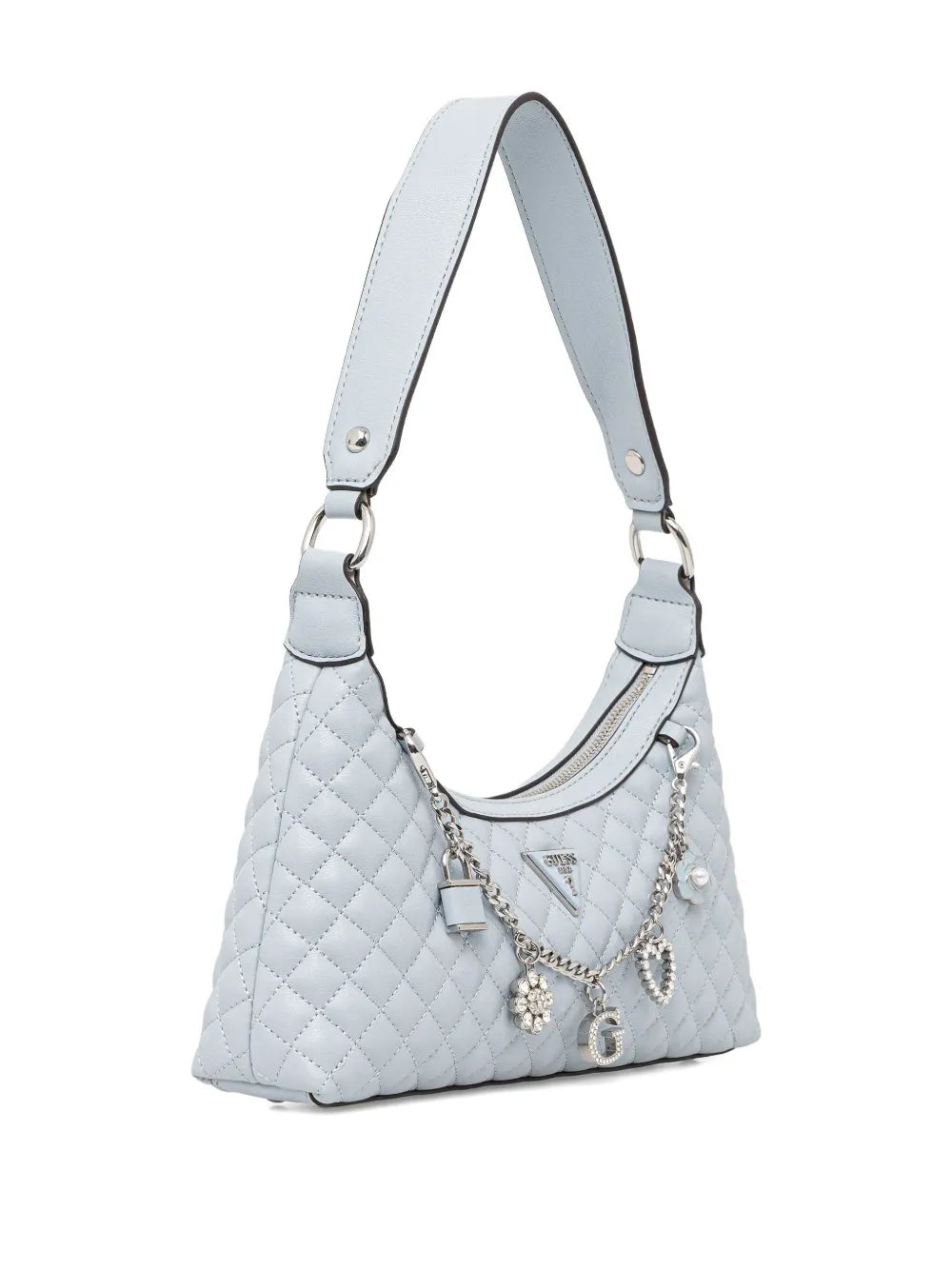 GUESS USAlogo-plaque leather shoulder bag