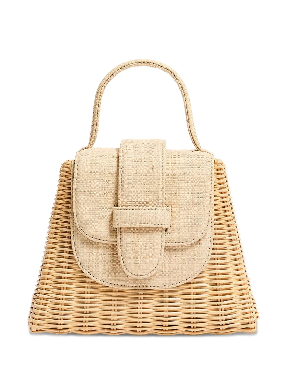 Pamela MunsonThe Petite Lady Bag buckle tote bag