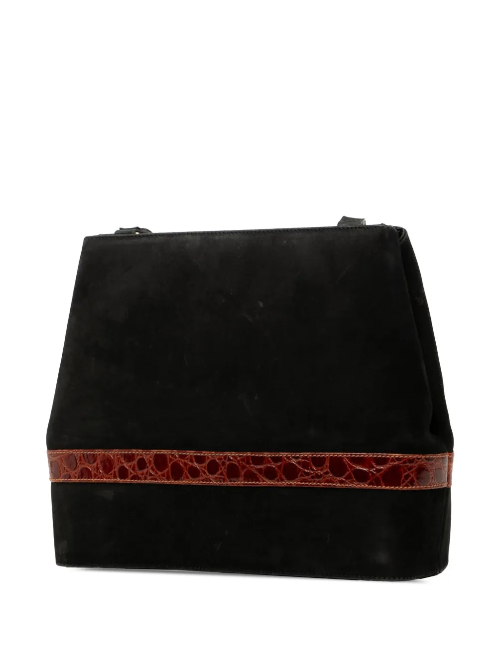 Pre-OwnedFerragamo Pre-Owned2000-2010 Suede crossbody bag