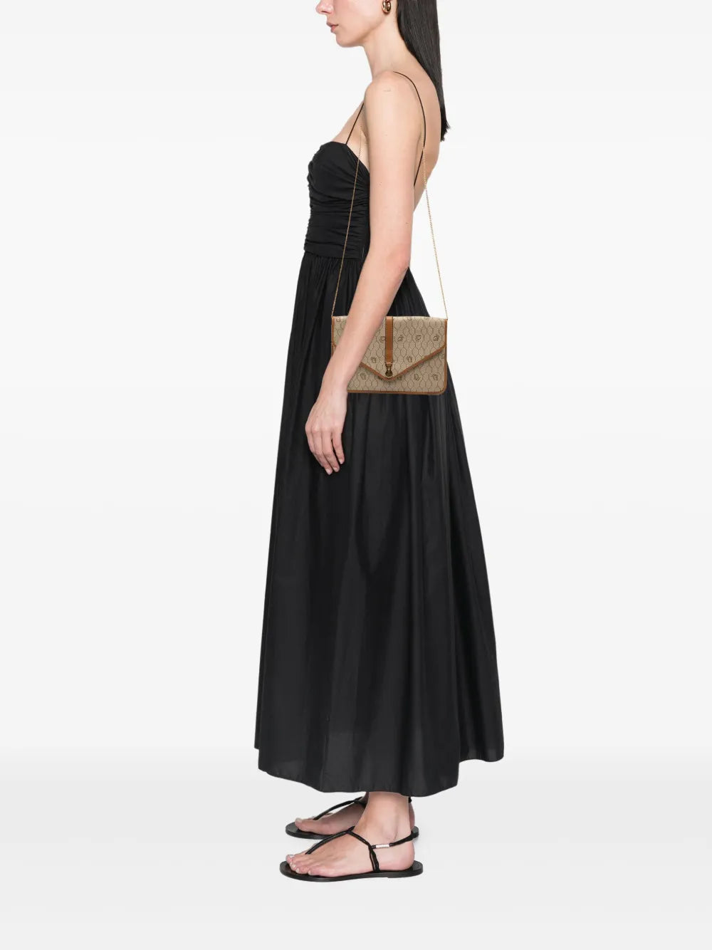Pre-OwnedChristian Dior Pre-Owned20th Century Honeycomb Coated Canvas Chain crossbody bag
