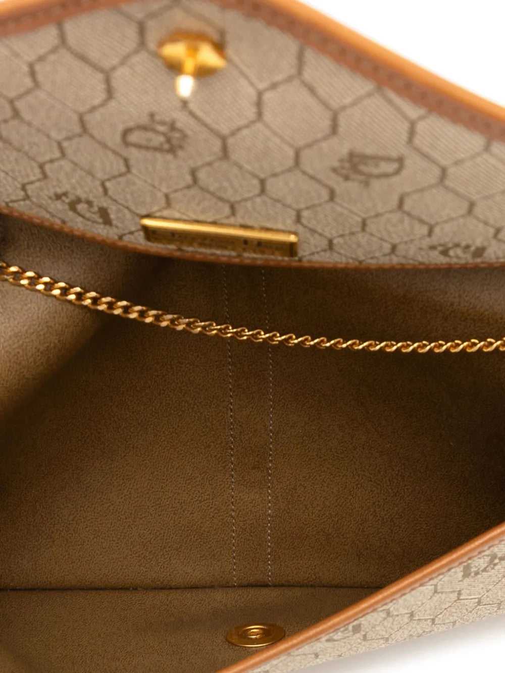 Pre-OwnedChristian Dior Pre-Owned20th Century Honeycomb Coated Canvas Chain crossbody bag