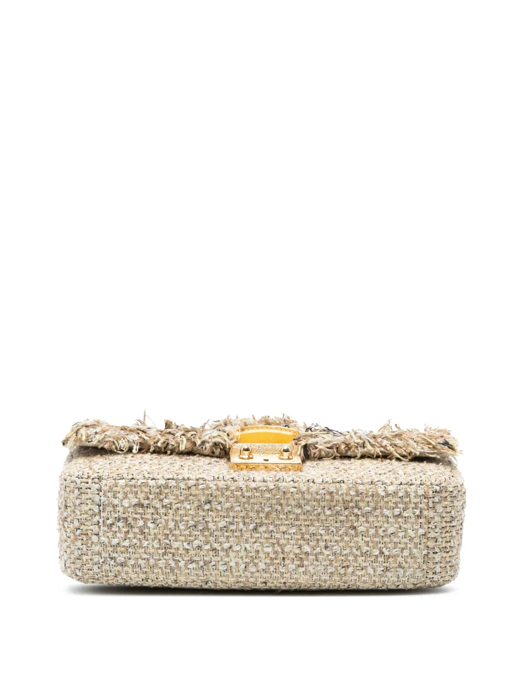 Pre-OwnedChristian Dior Pre-Owned2012 New Rock Tweed and Rhinestones Chain shoulder bag