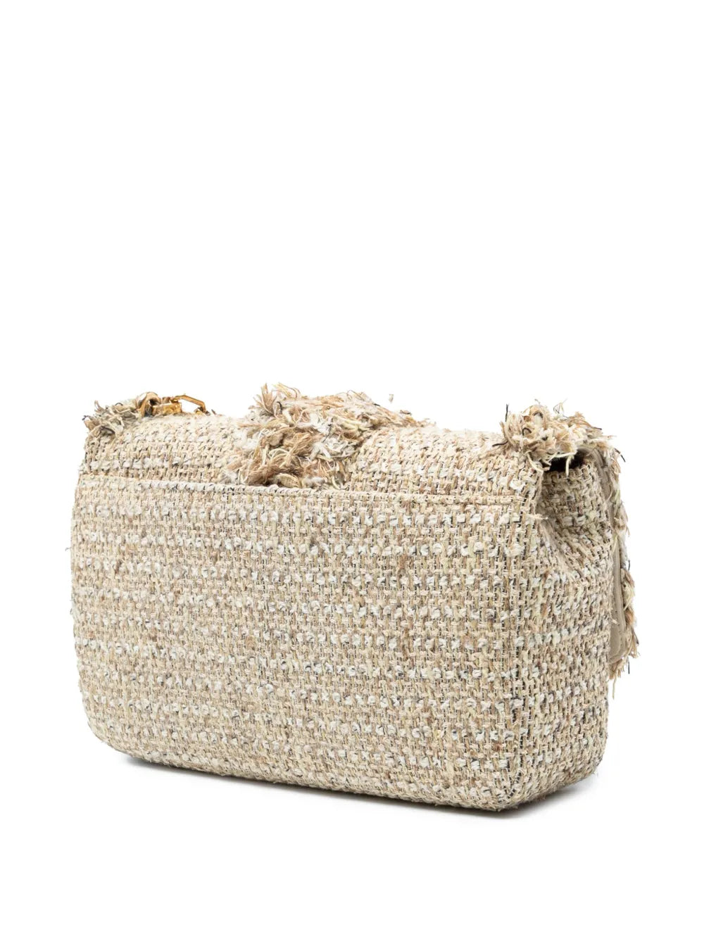 Pre-OwnedChristian Dior Pre-Owned2012 New Rock Tweed and Rhinestones Chain shoulder bag