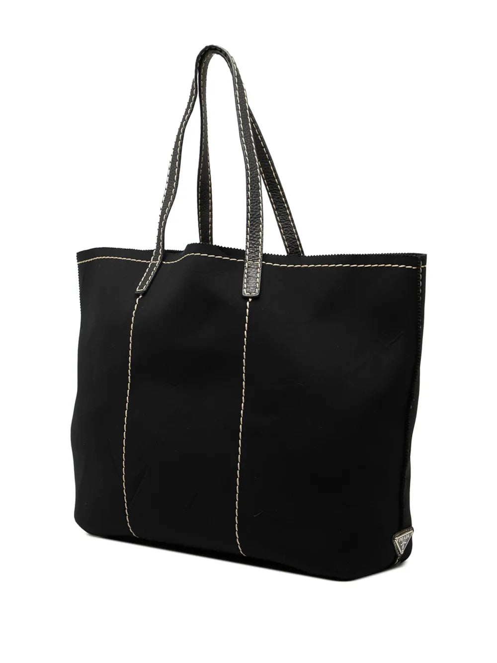 Pre-OwnedPrada Pre-Owned2000-2020 Neoprene Logo Shopping tote bag