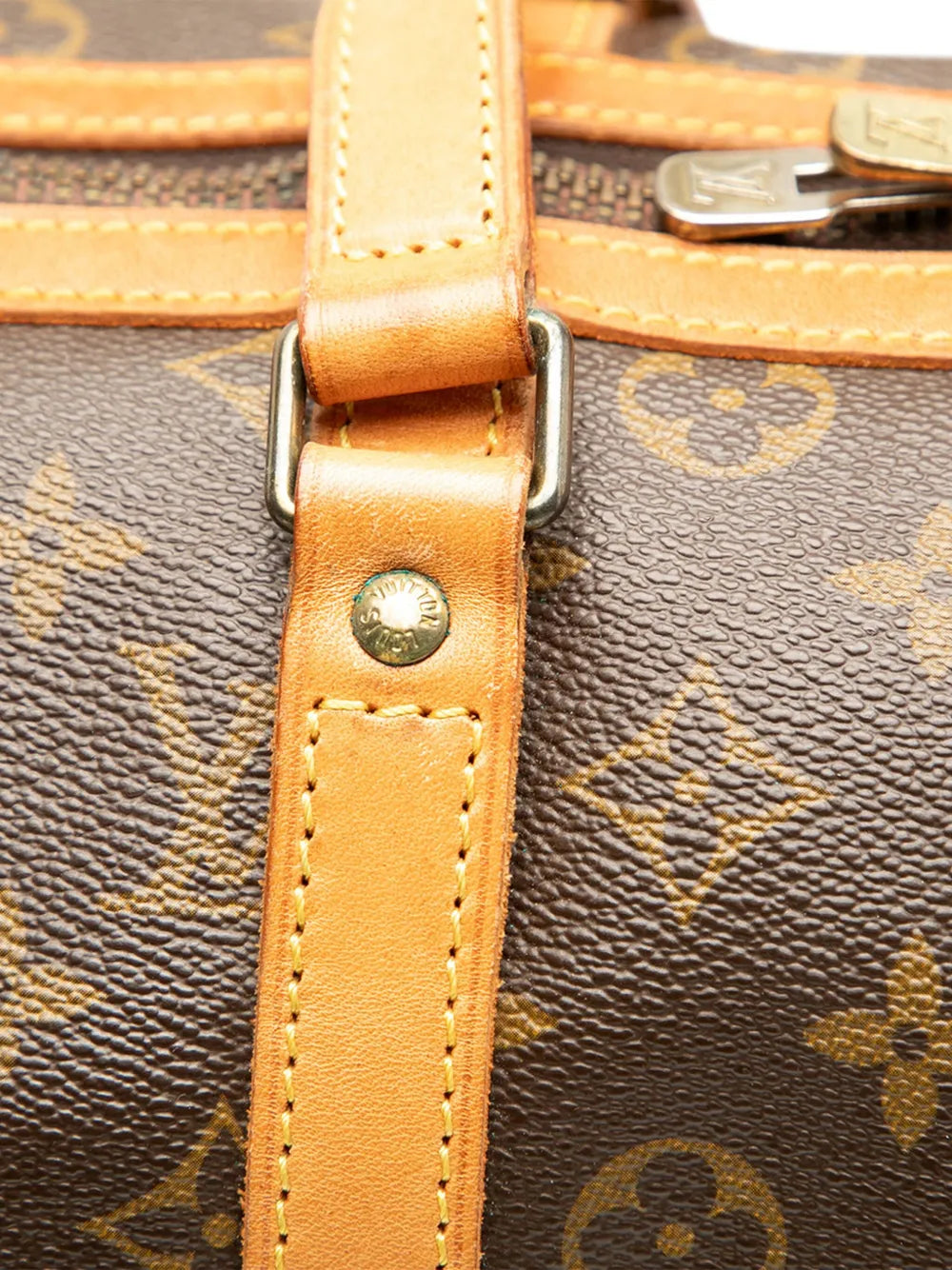 Pre-OwnedLouis Vuitton Pre-Owned1992-2021 Monogram Sac Souple 35 travel bag