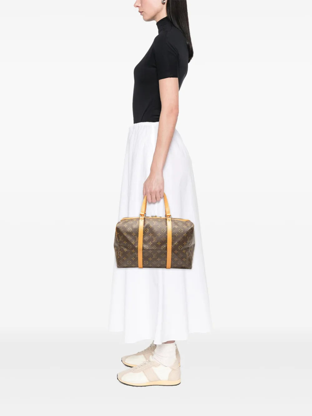 Pre-OwnedLouis Vuitton Pre-Owned1992-2021 Monogram Sac Souple 35 travel bag