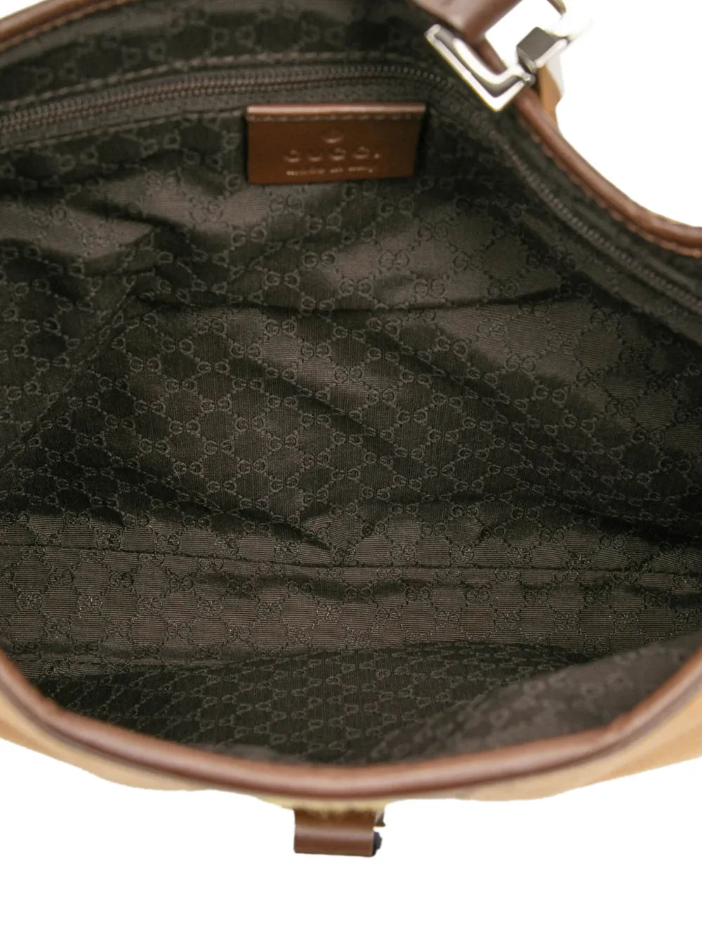 Pre-OwnedGucci Pre-Owned2000-2015 Canvas Web Jackie shoulder bag