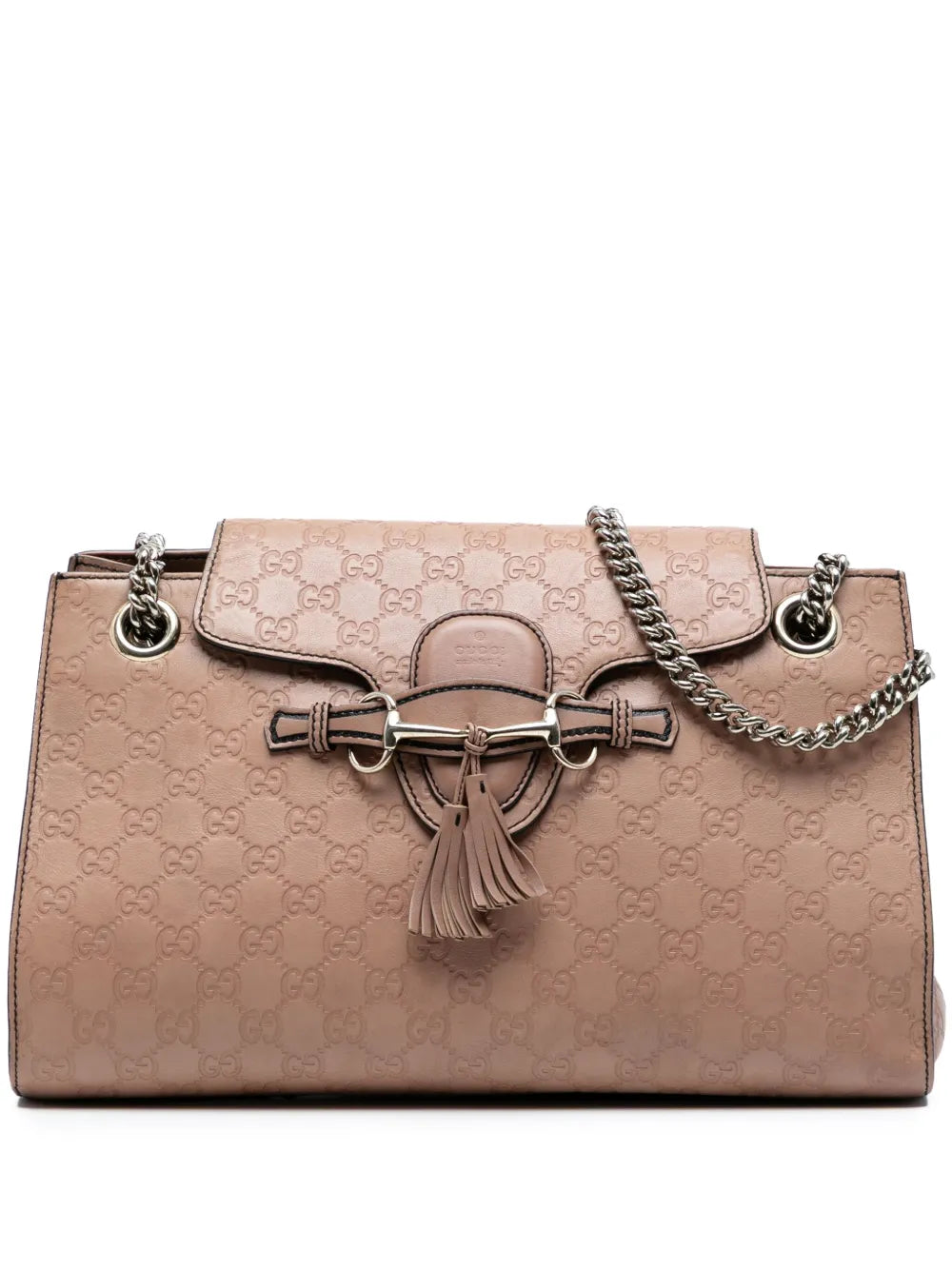 Pre-OwnedGucci Pre-Owned2016-2025 Large Guccissima Emily shoulder bag