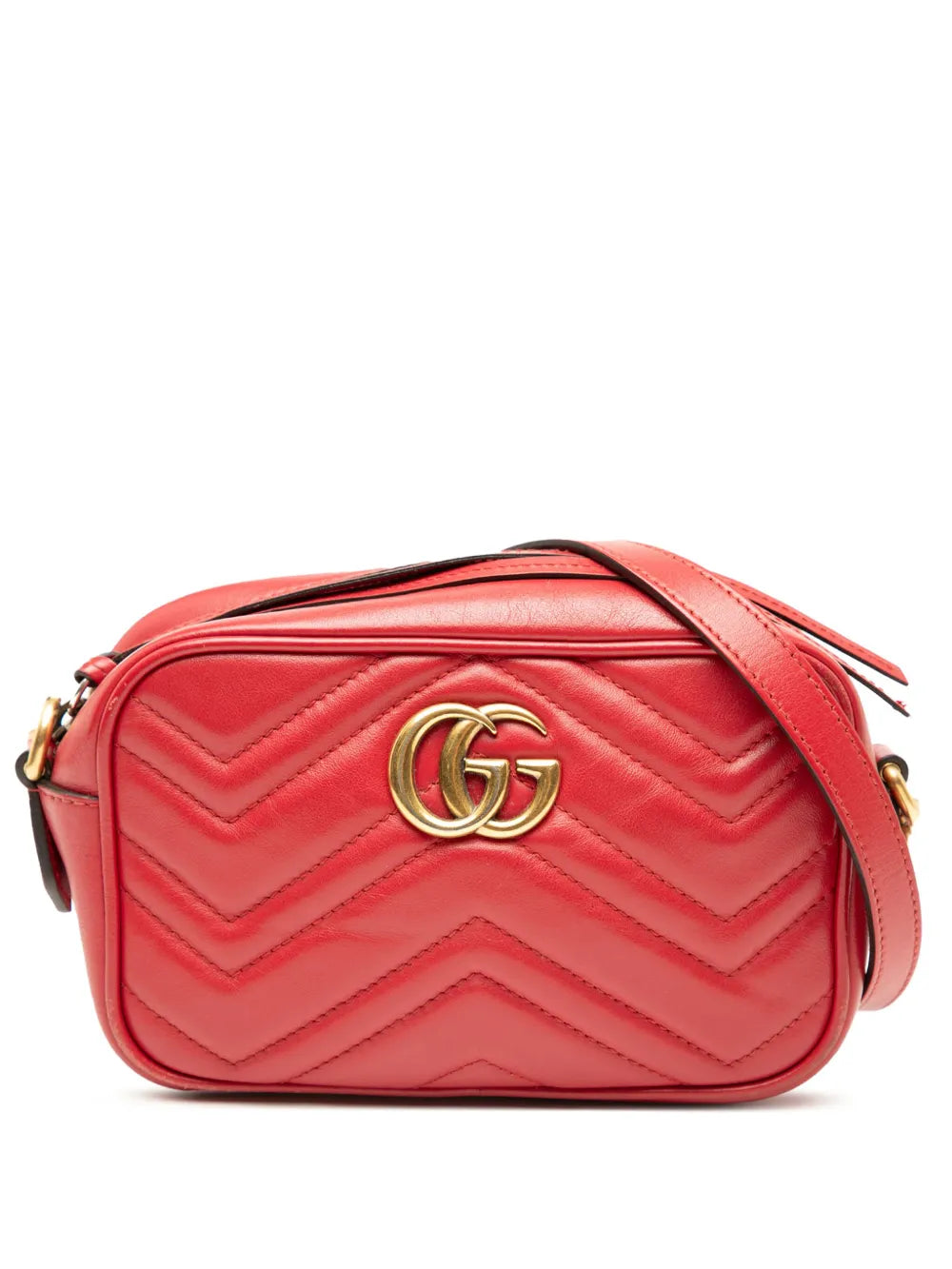 Pre-OwnedGucci Pre-Owned2016-2025 Mini GG Marmont Matelasse Leather crossbody bag