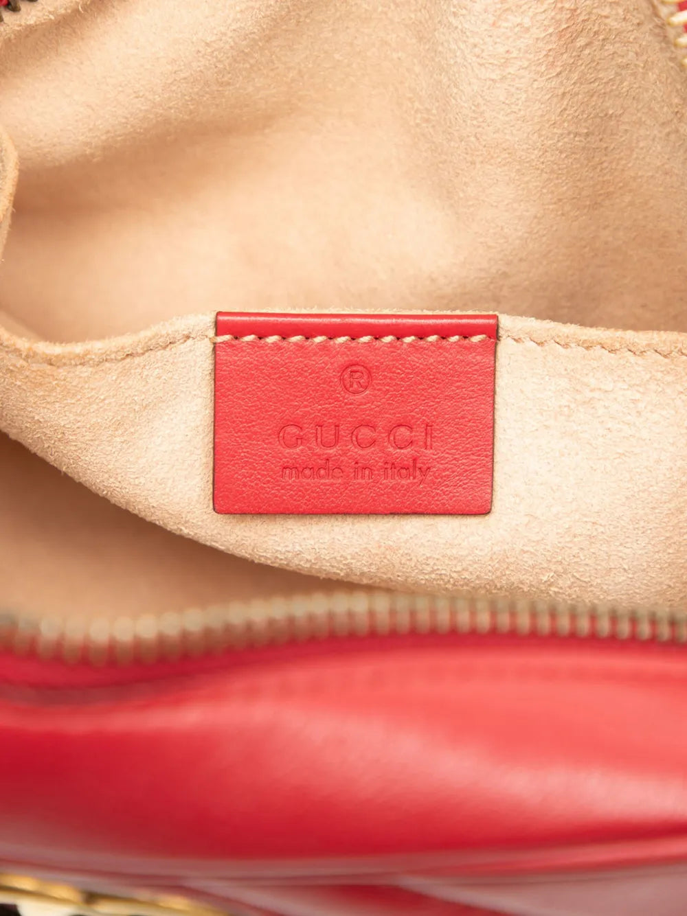 Pre-OwnedGucci Pre-Owned2016-2025 Mini GG Marmont Matelasse Leather crossbody bag