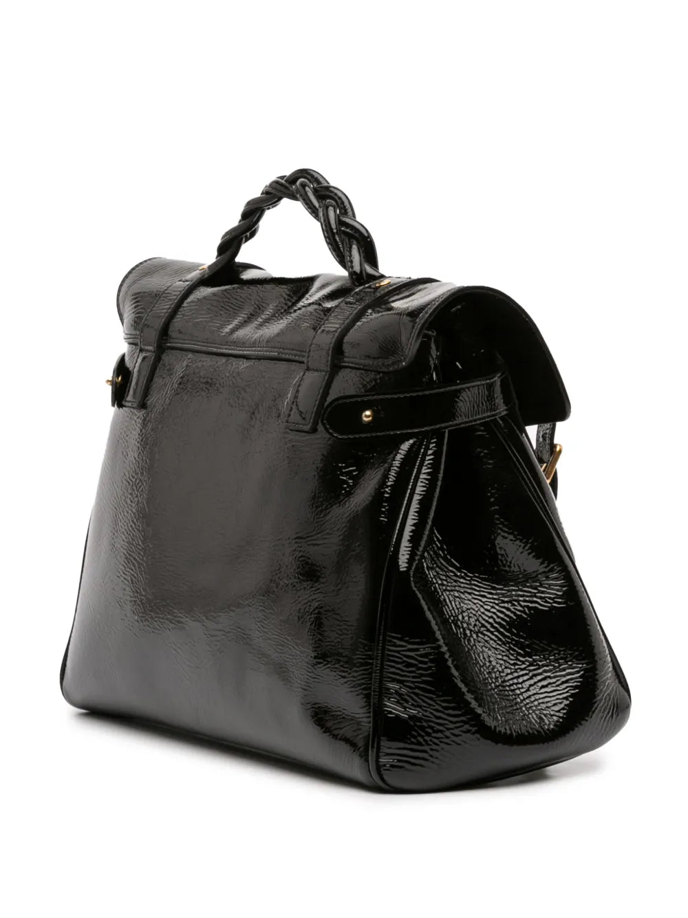 Pre-OwnedMulberry Pre-Owned2020-2025 Oversized Patent Alexa satchel
