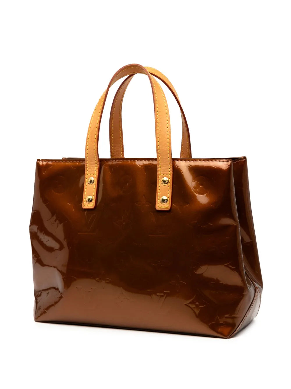 Pre-OwnedLouis Vuitton Pre-Owned2002 Monogram Vernis Reade PM handbag