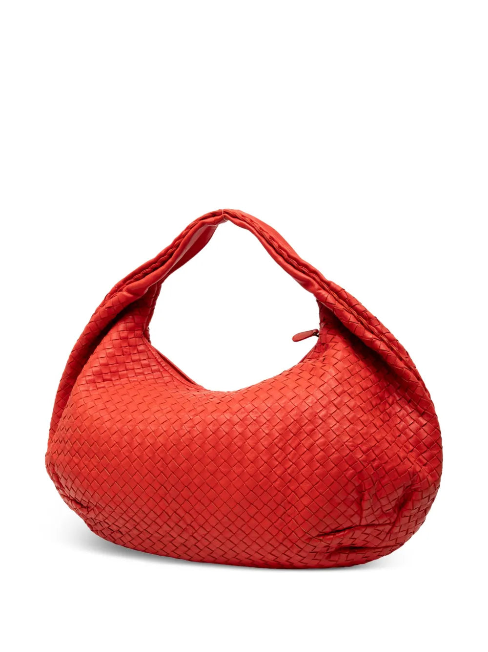 Pre-OwnedBottega Veneta Pre-Owned2012-2025 Large Nappa Intrecciato Belly hobo bag