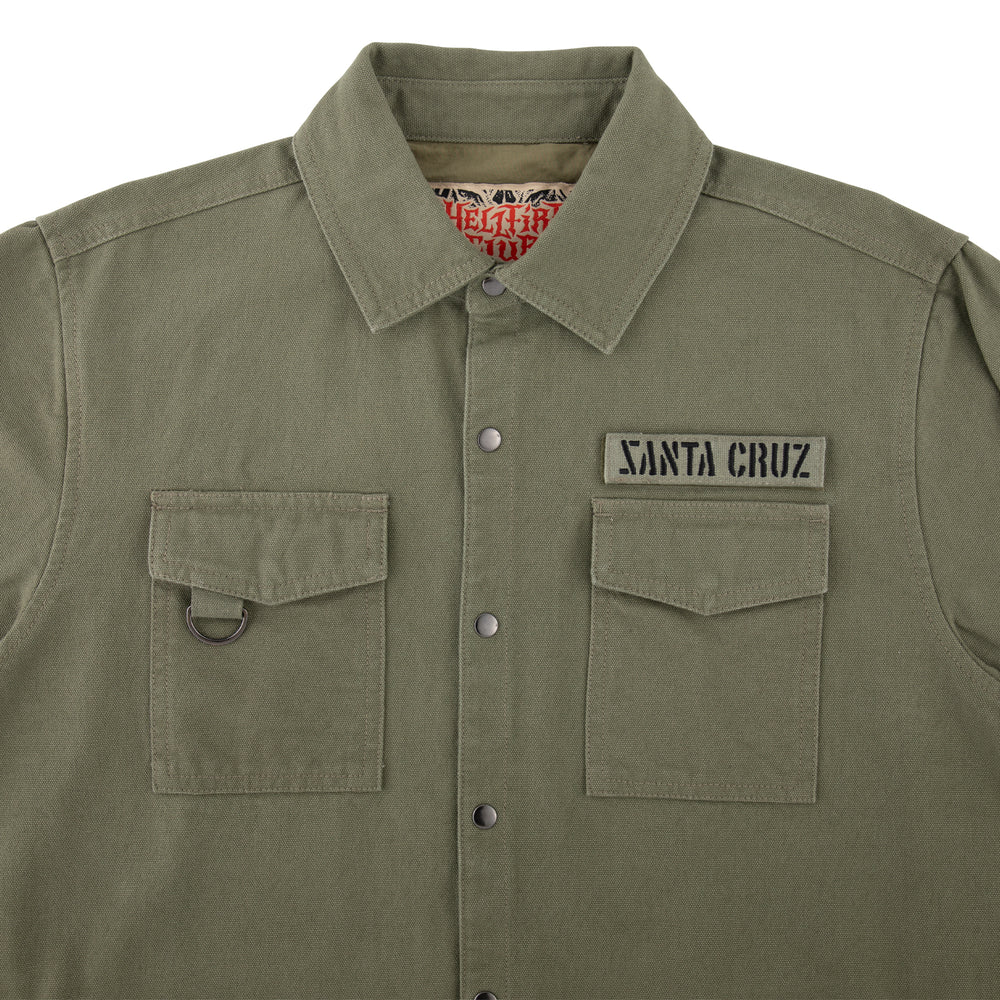 Stranger Things Crawl Military Jacket