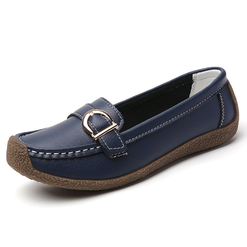 Loafers Casual Women's Soft Bottom Comfortable Flat Shoes