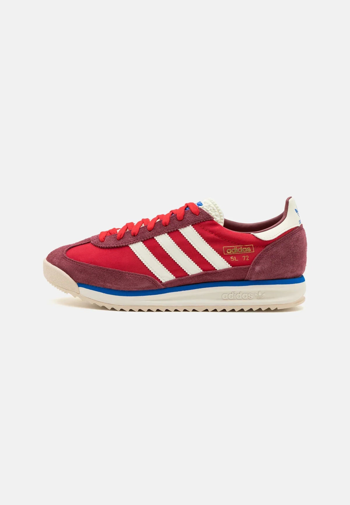  Men's Originals SL 72 RS Shoes Shadow Red Off White Blue