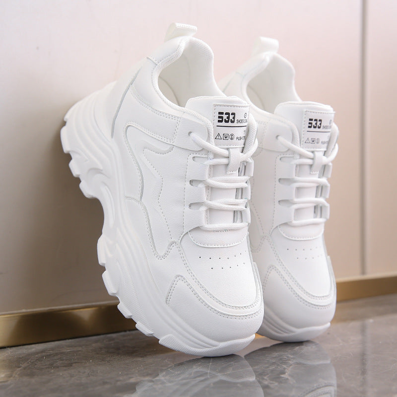All-matching Small Thick Bottom Breathable Casual Sneaker