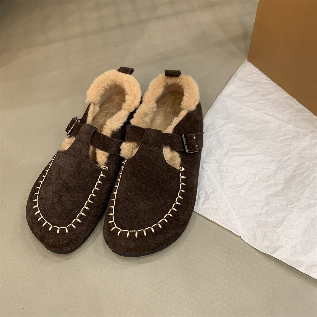 New Ugly Woolly Snow Cotton Shoes