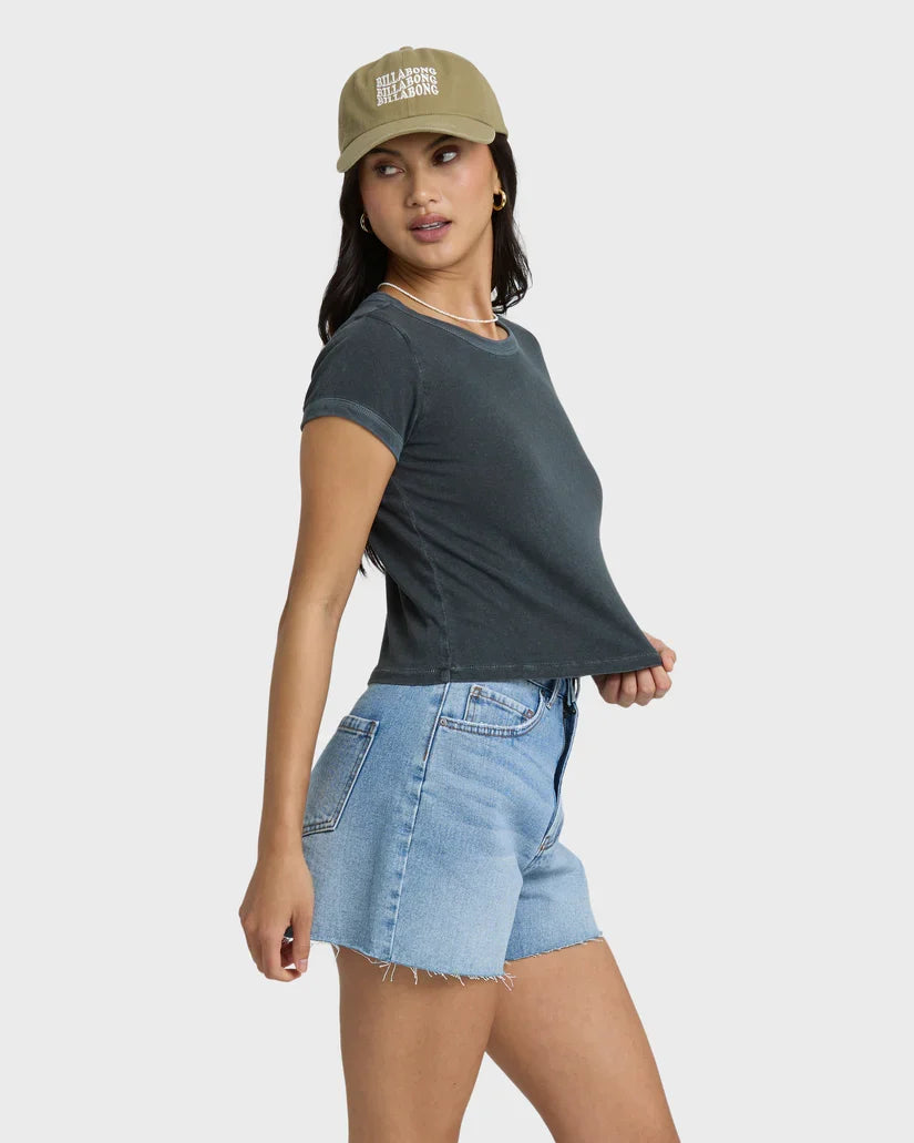 Riley Cut-Off Denim Shorts