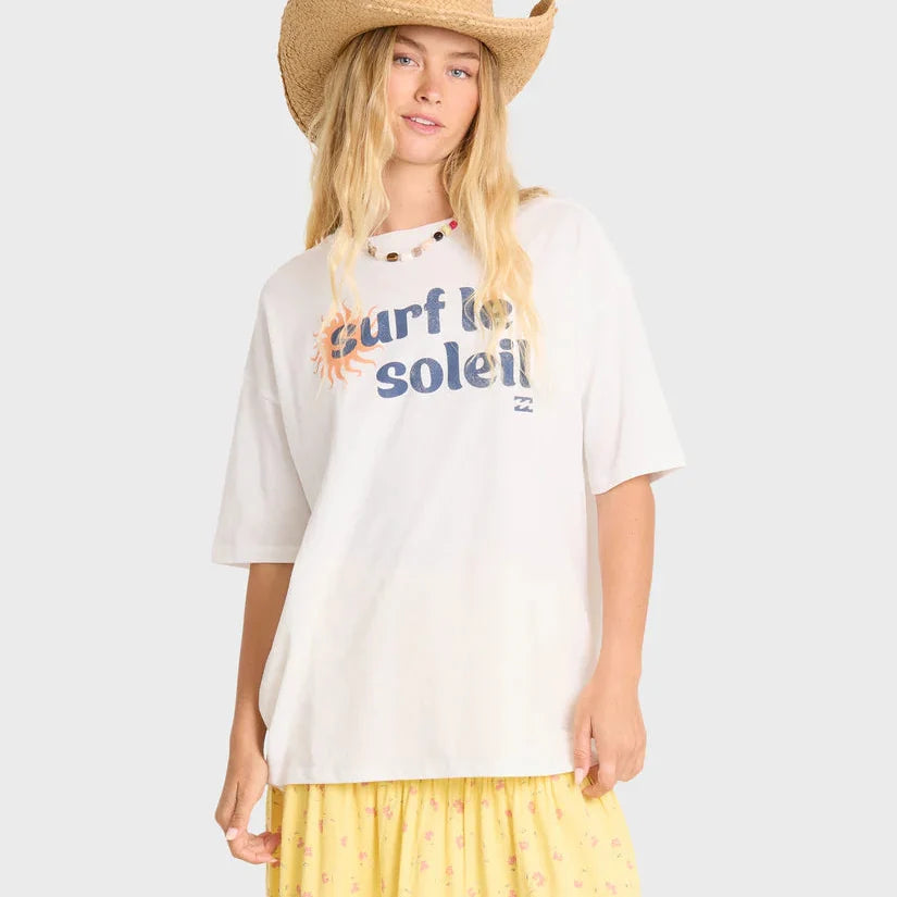 Surf Le Soleil Short Sleeve Cotton T-Shirt