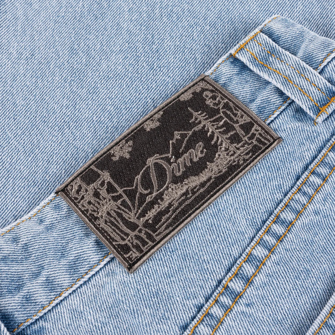 Straight Denim Pants
