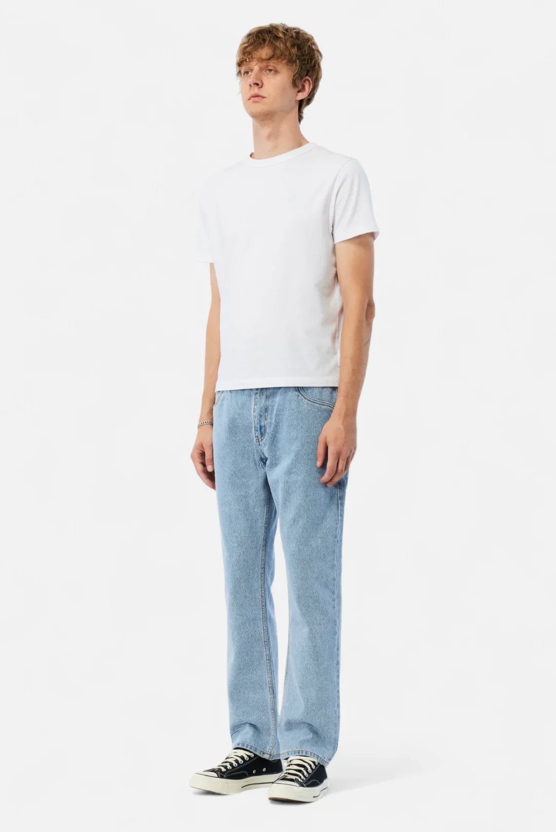 Straight Denim Pants