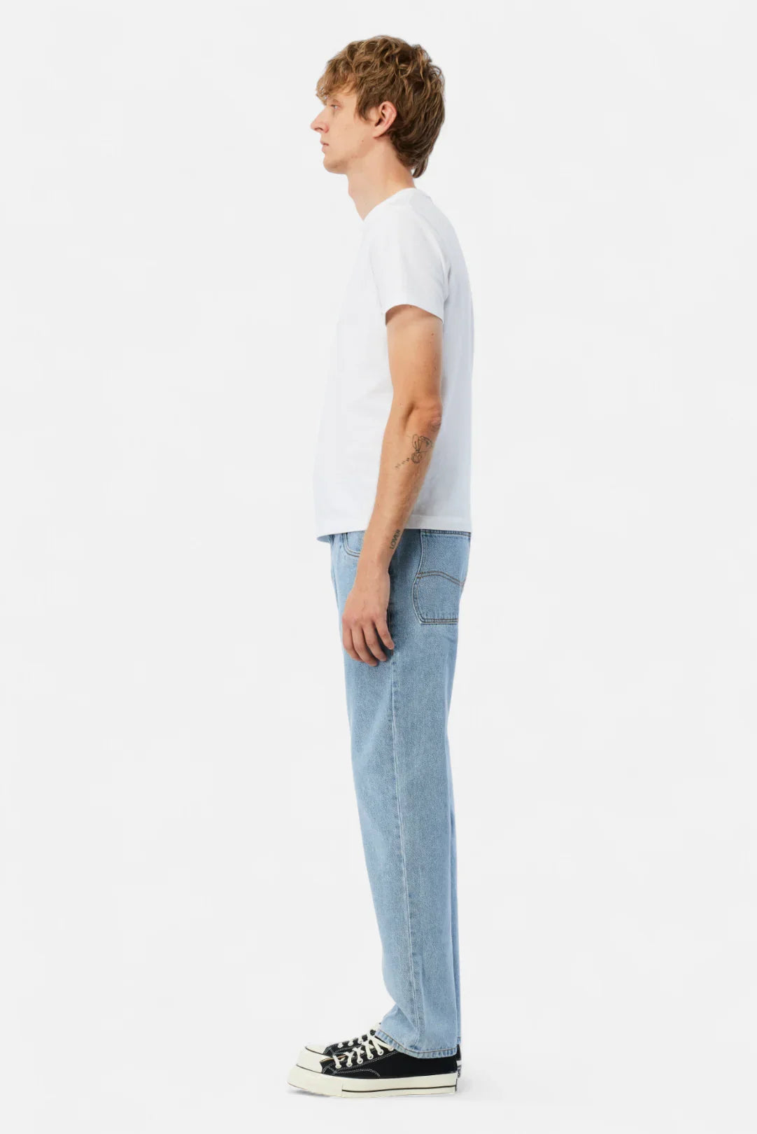 Straight Denim Pants