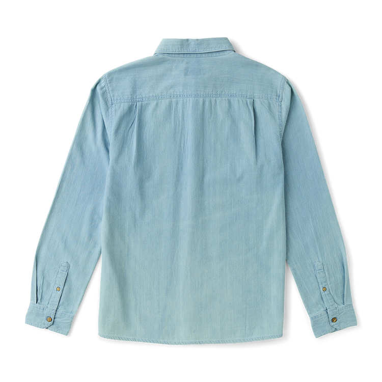 Scholar Chambray Button Up Shirt