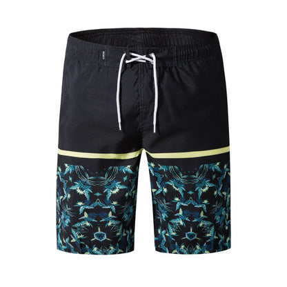 Summer New Casual Shorts Men Printed Beach Shorts